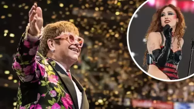 Pop Sensation Chappell Roan Duets with Elton John at High-Energy Oscar Party