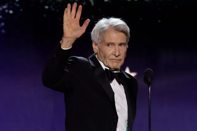 Harrison Ford Acknowledged with Critics Choice Career Achievement Award, Gives Thanks to Supportive Wife Calista Flockhart